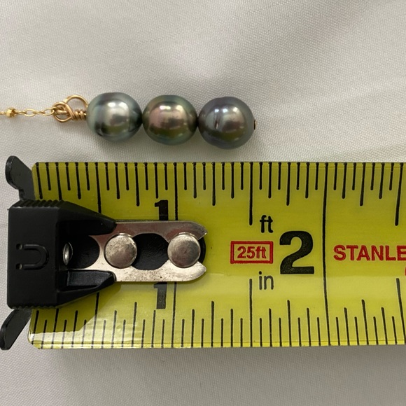 Tahitian Pearl Pendant Necklace - Picture 5 of 6